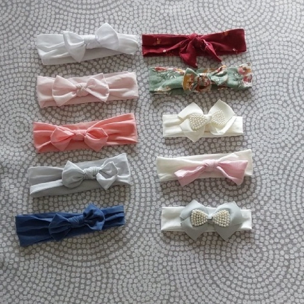 Assorted Colorful Kids Headbands Set